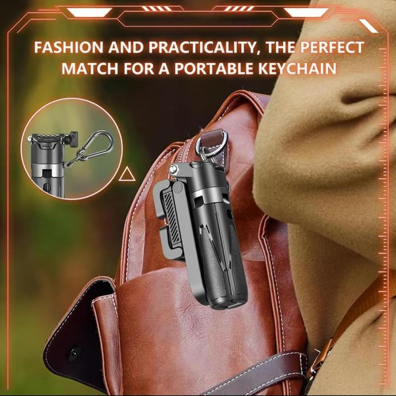 Cell Phone Stabilizer, Stand, Adjustable Angle Cell Phonestabilizer, Retractable Selfie Stick, Usb Charging, Suitablefor All Scenes Tripod Cellphone Smartphone Tripod